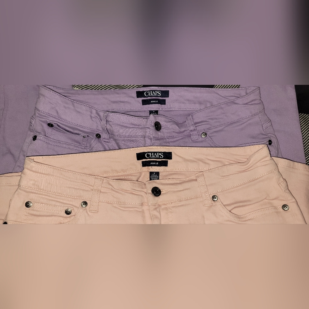 CHAPS DENIM LIGHT PINK